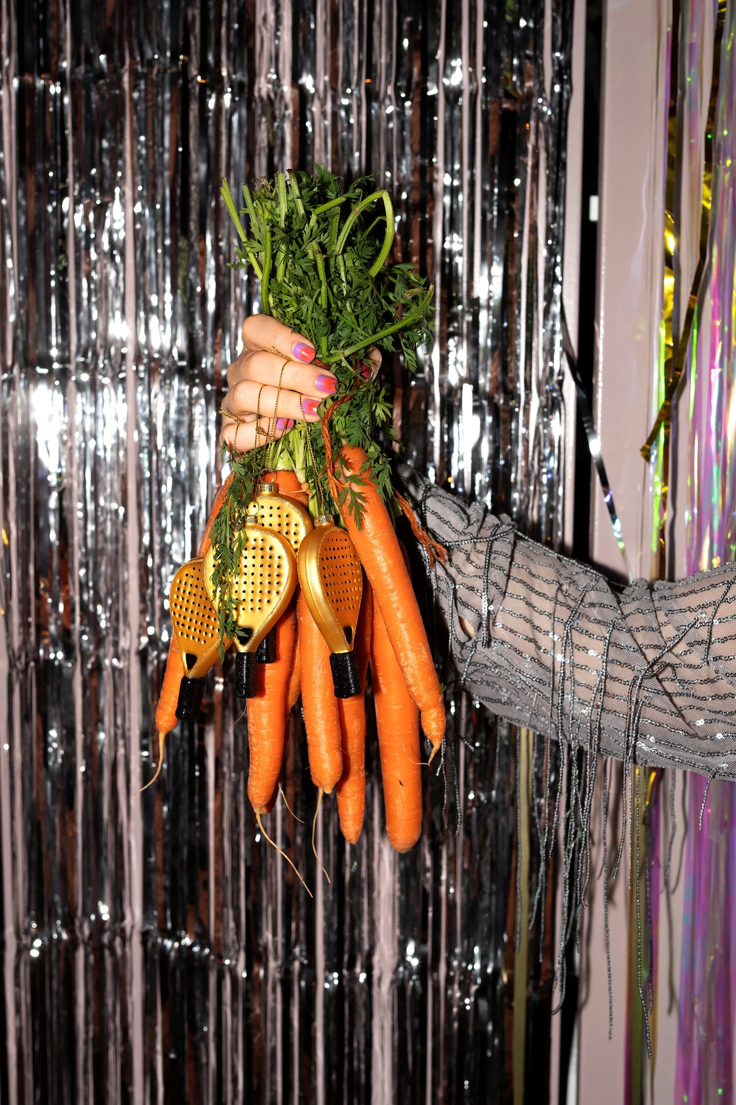 YUP IN DE BOOM | KERSTORNAMENT - PADELRACKET GOUD