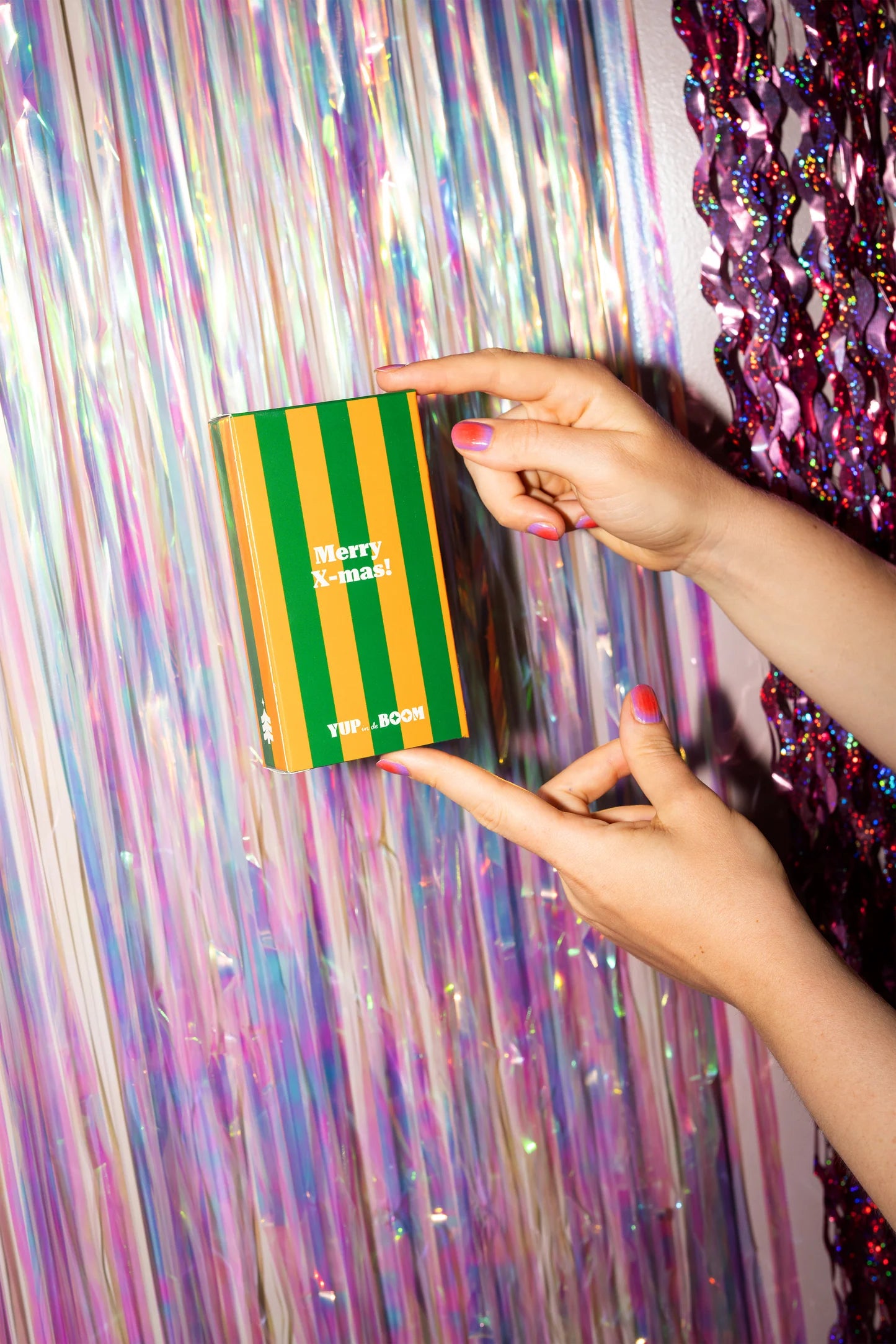 YUP IN DE BOOM | KERSTORNAMENT - BOARDINGPASS PAARS