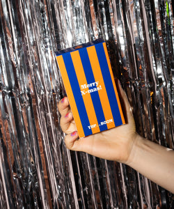 YUP IN DE BOOM | KERSTORNAMENT - BOARDINGPASS ORANJE