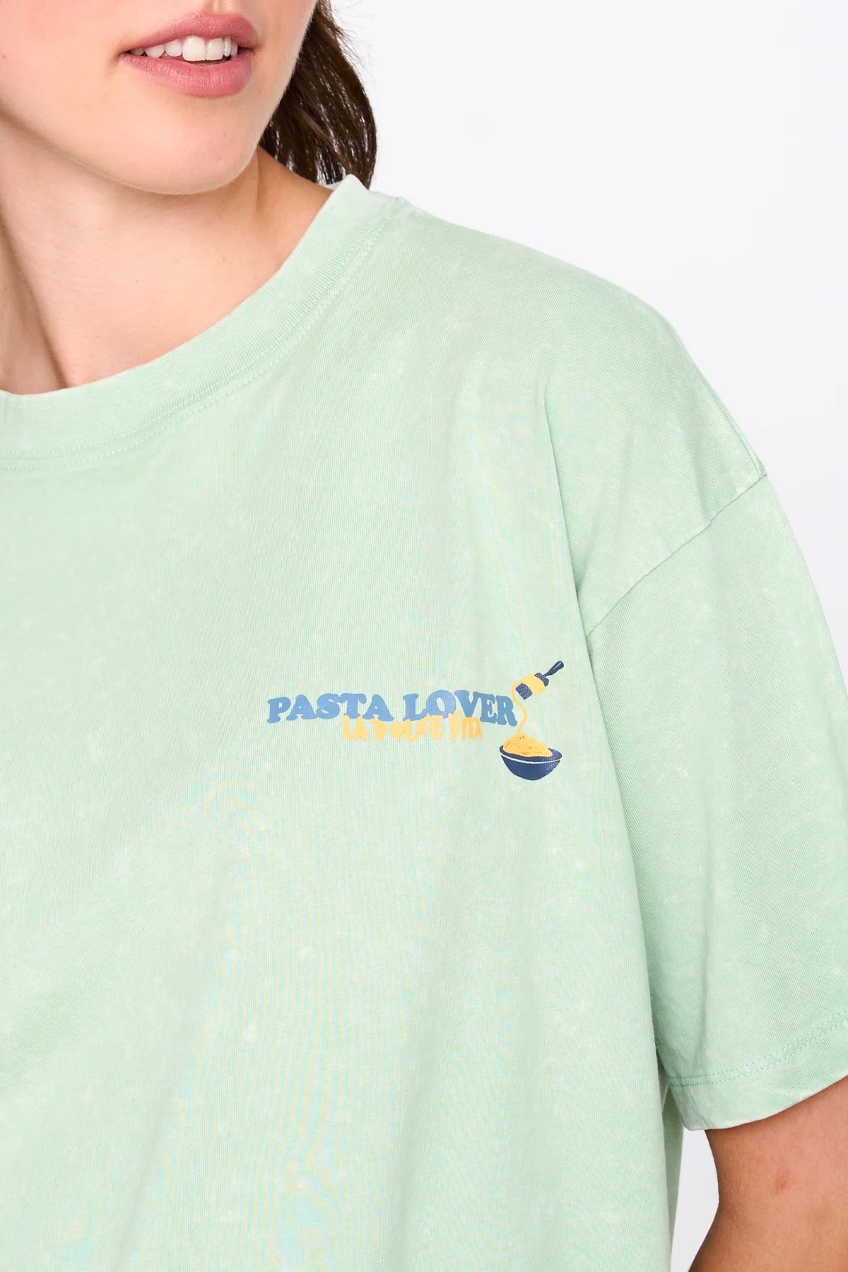 PASTA LOVER TEE - GREEN