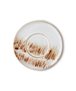 HKliving | 70S CERAMICS: SAUCER - BIG SUR BEIGE