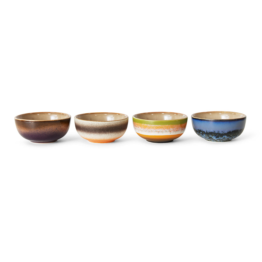 HKliving | 70S CERAMICS: XS BOWL - SIERRA: ECLIPSE
