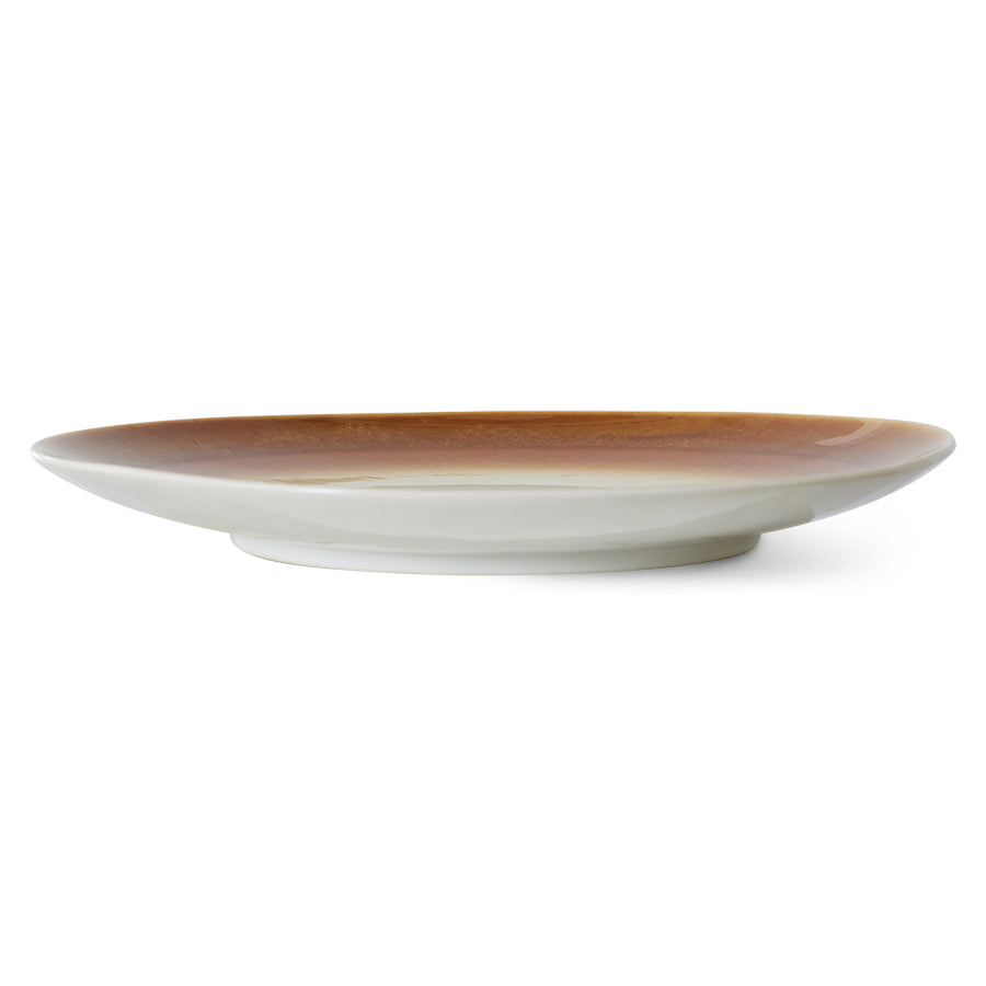 HKliving | 70S CERAMICS: DINNER PLATE - SUPERNOVA