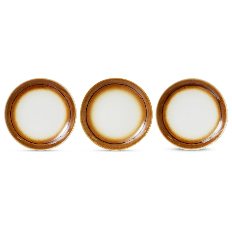 HKliving | 70S CERAMICS: DINNER PLATE - SUPERNOVA