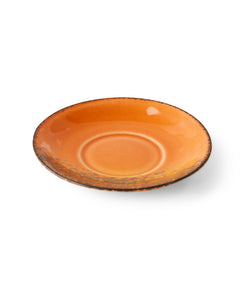 HKliving | 70S CERAMICS:  SAUCER - LIGHT ROAST