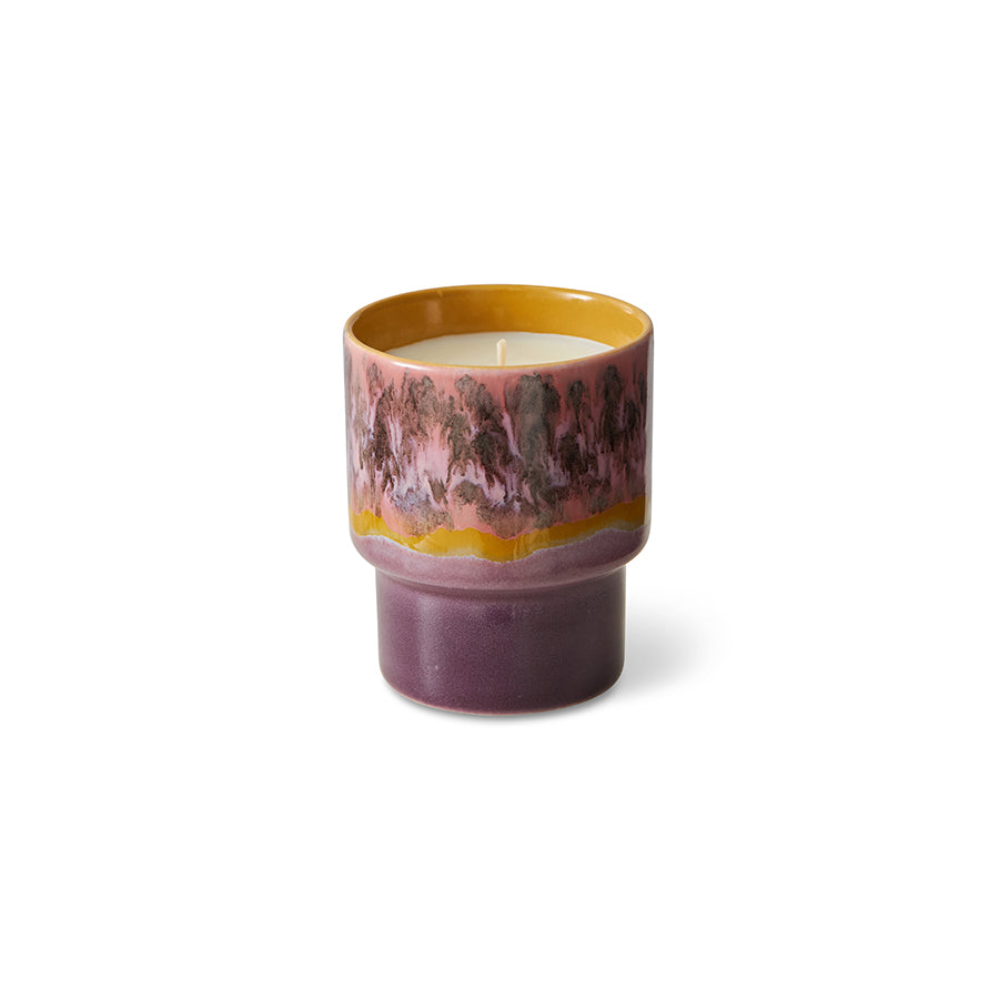 HKliving | 70S CERAMICS: SMALL SCENTED CANDLE - CAPE TOWN
