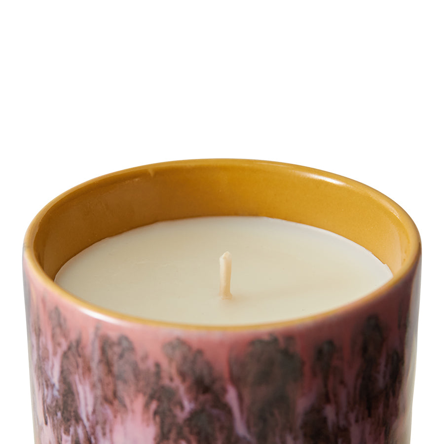 HKliving | 70S CERAMICS: SMALL SCENTED CANDLE - CAPE TOWN