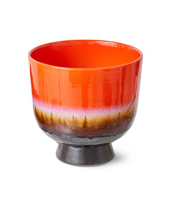 HKliving | RETRO FLOWER POT - CHERRY RED