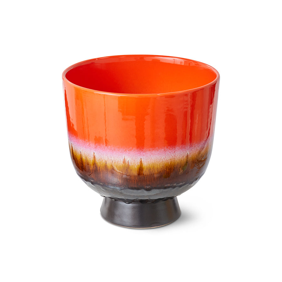 HKliving | RETRO FLOWER POT - CHERRY RED