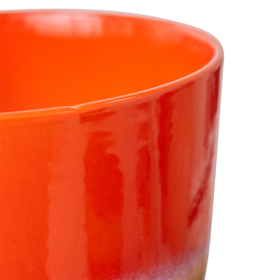 HKliving | RETRO FLOWER POT - CHERRY RED