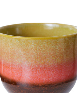 HKliving | RETRO FLOWER POT - LIME GREEN