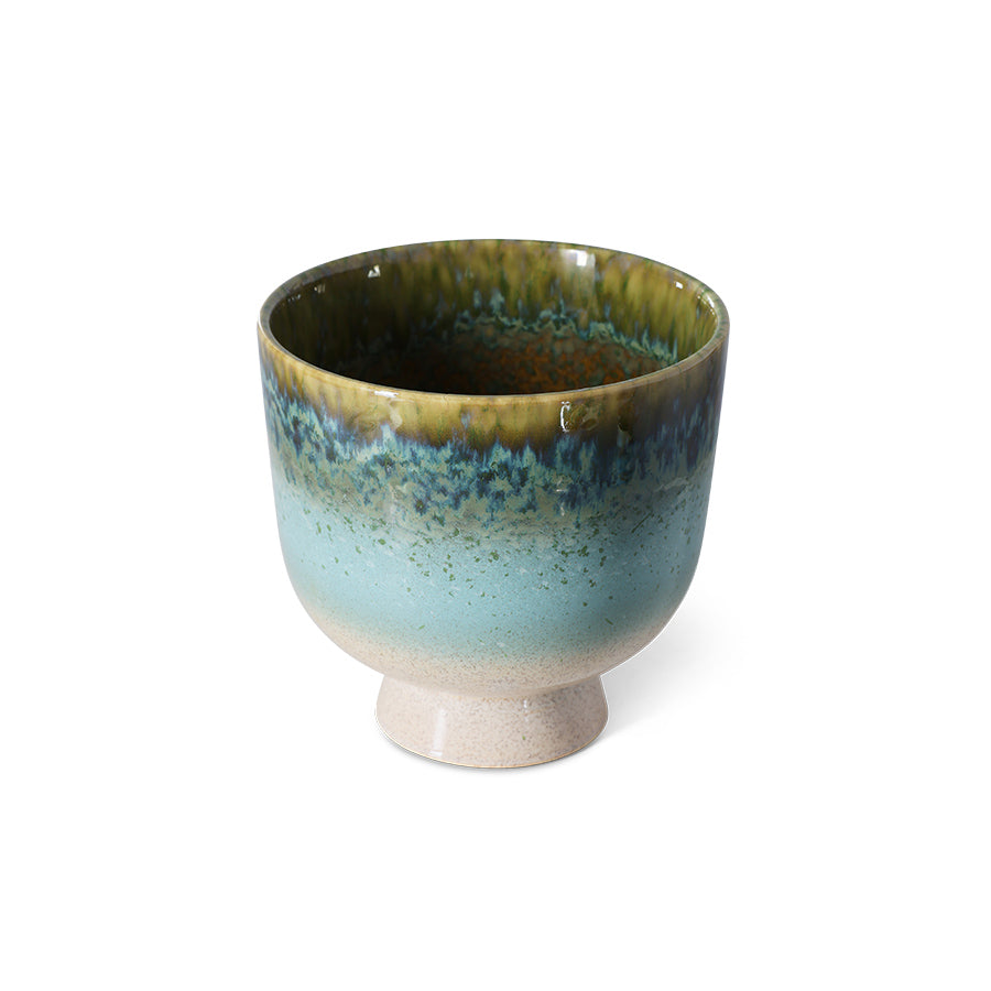 HKliving | RETRO FLOWER POT - LAGOON