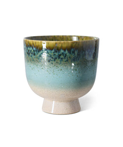 HKliving | RETRO FLOWER POT - LAGOON
