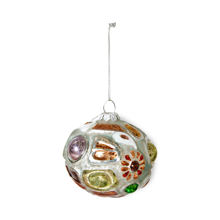HKliving | CHRISTMAS ORNAMENT - JEWELS ROUND