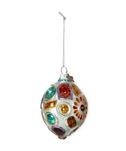 HKliving | CHRISTMAS ORNAMENT - JEWELS OVAL