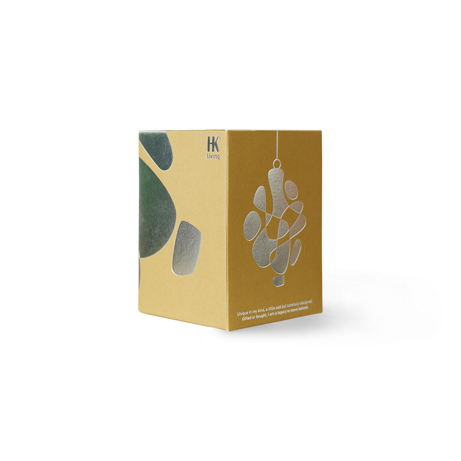 HKliving | CHRISTMAS ORNAMENT - JEWELS OVAL