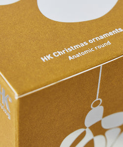 HKliving | CHRISTMAS ORNAMENT - ANATOMIC ROUND