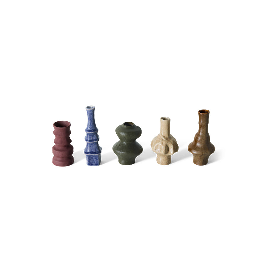 HKliving | SMALL VASE - PALETTE: DEEP BURGUNDY