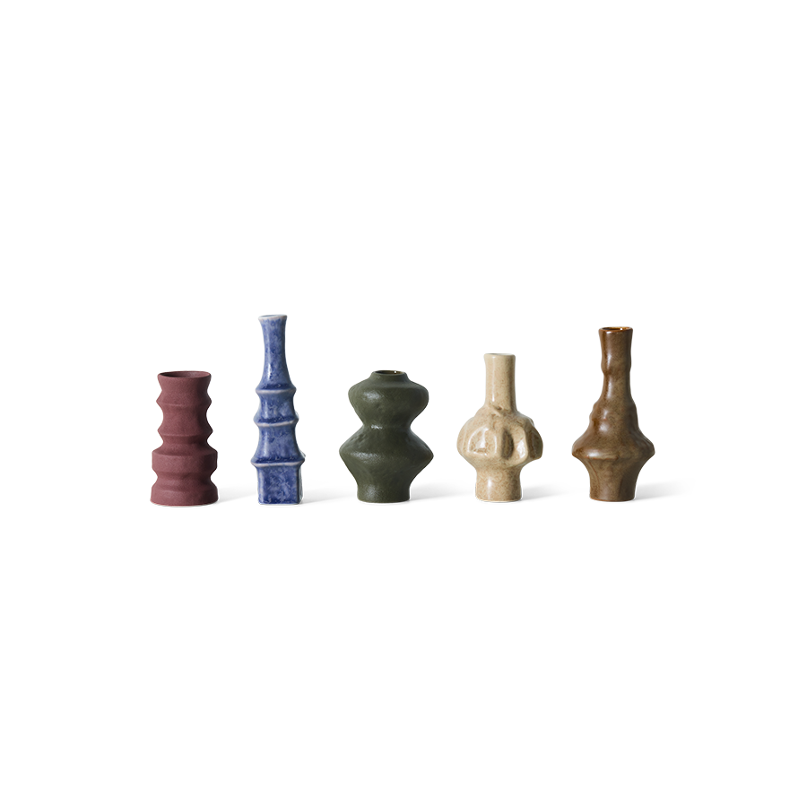 HKliving | SMALL VASE - PALETTE: BLUE