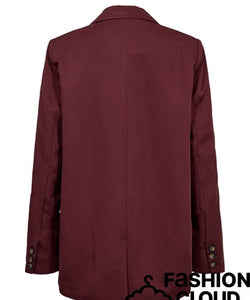 NÜMPH | SVALA EMBROIDERY BLAZER - FIG