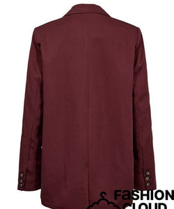 NÜMPH | SVALA EMBROIDERY BLAZER - FIG