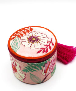 POSY TRINKET BOX - LIGHT PINK