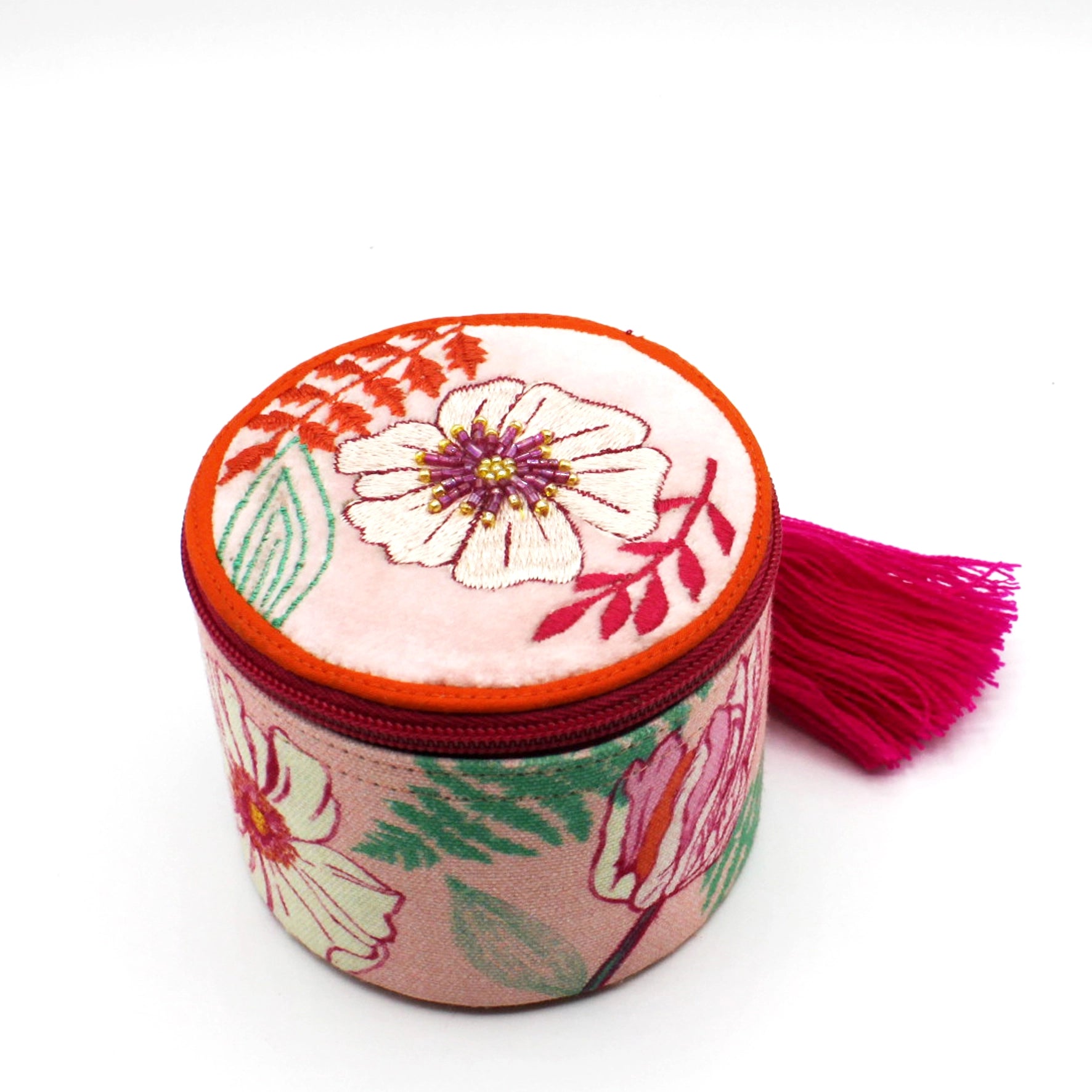 POSY TRINKET BOX - LIGHT PINK