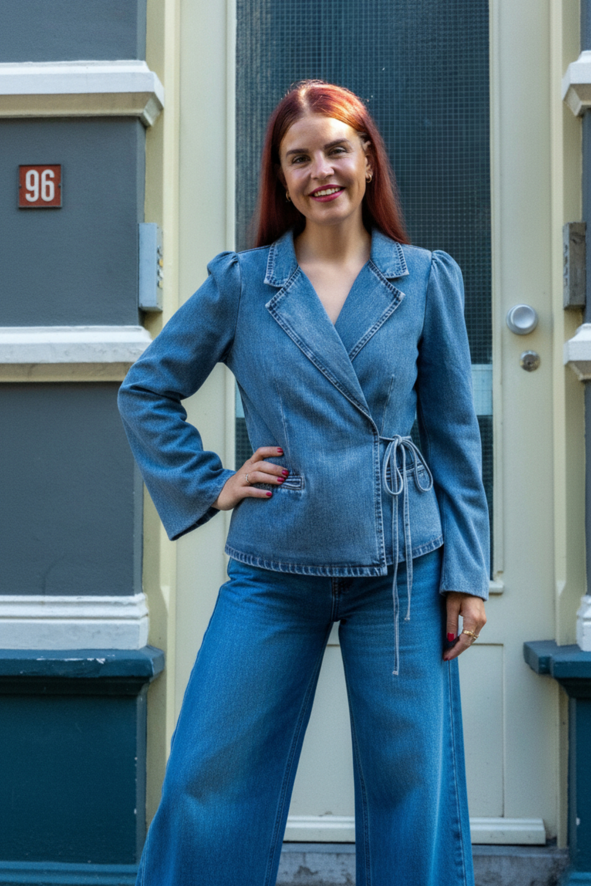 BILLIE DENIM JACKET - BLUE