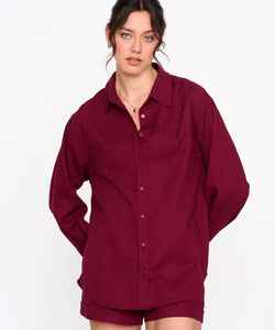LAU BLOUSE - BORDEAUX