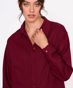 LAU BLOUSE - BORDEAUX