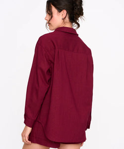 LAU BLOUSE - BORDEAUX