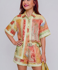 RESORT BLOUSE - GREEN