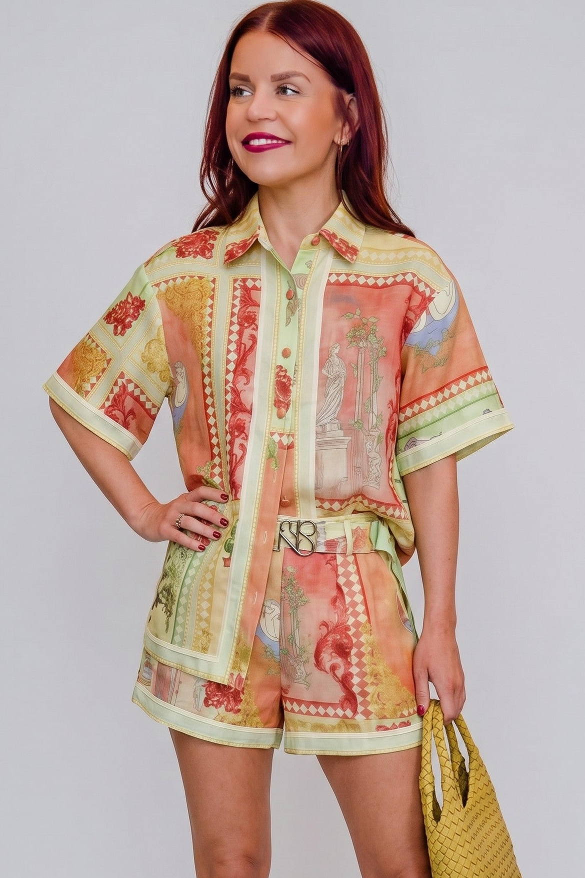 RESORT BLOUSE - GREEN