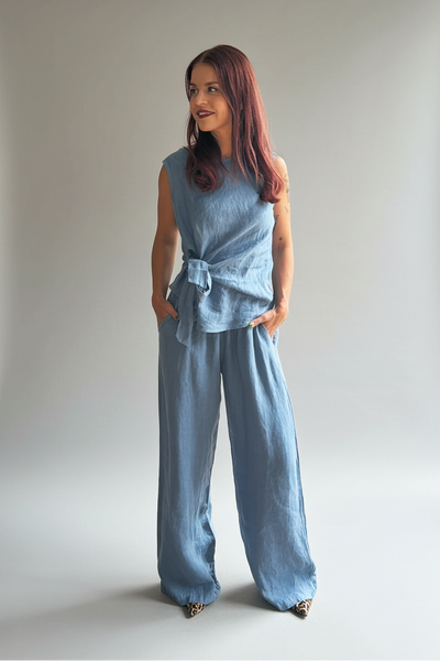 BOB & BILL RESORT COLLECTION | BODIE PANTS - JEANS BLUE