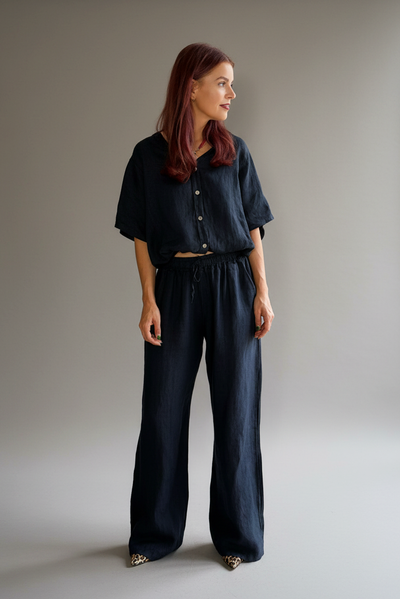 BOB & BILL RESORT COLLECTION | BODIE PANTS - NAVY