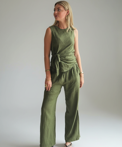 BOB & BILL RESORT COLLECTION | LOU TOP - PISTACHE