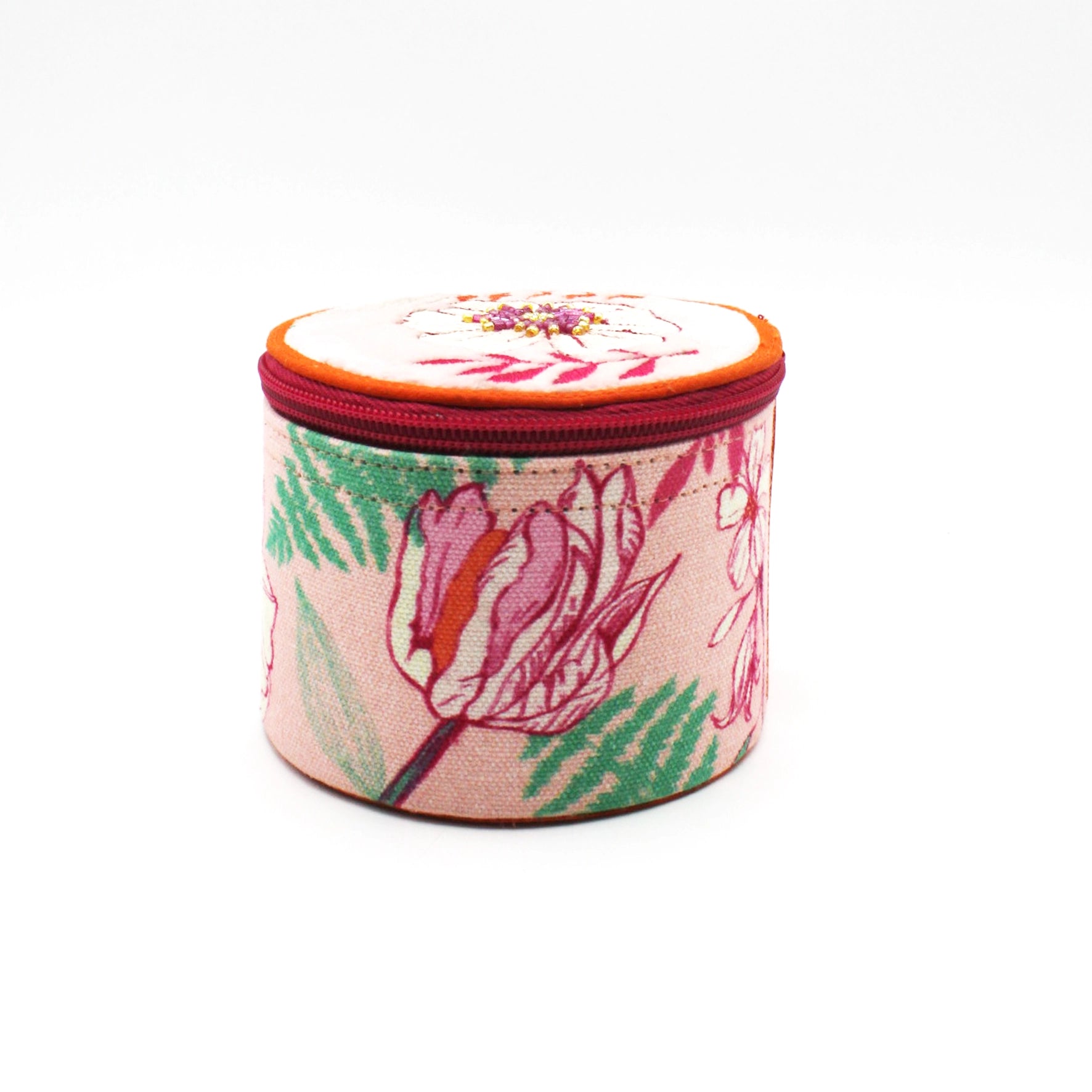 POSY TRINKET BOX - LIGHT PINK