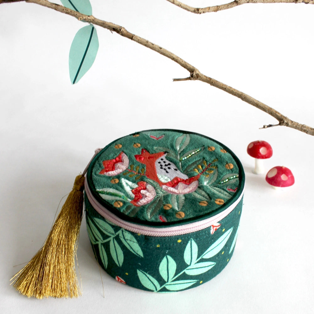 SECRET GARDEN FOX BOX - GREEN