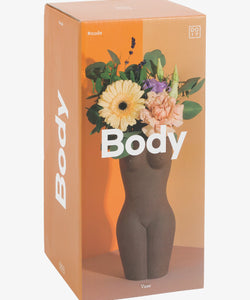 DOIY | BODY VASE MEDIUM - BROWN