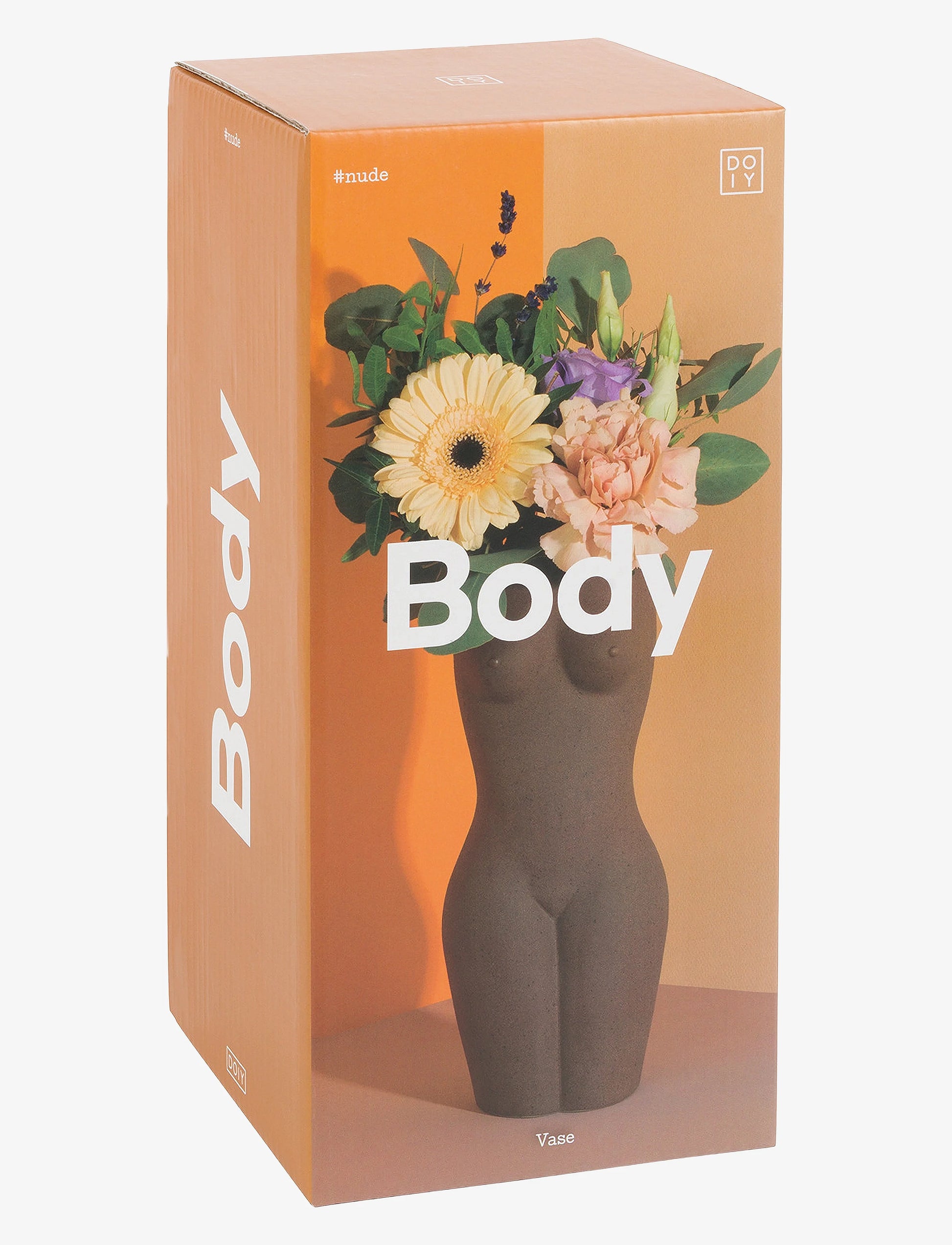 DOIY | BODY VASE MEDIUM - BROWN