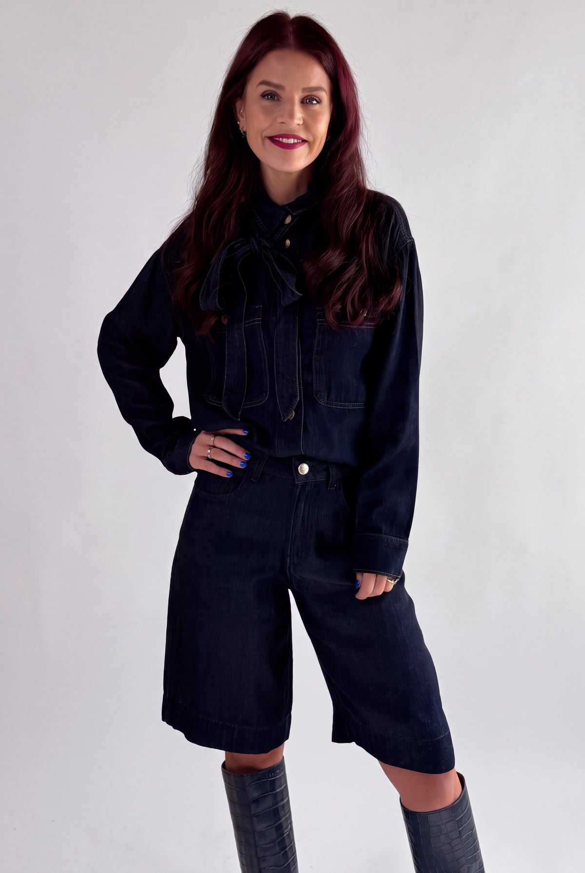 DOJA SHORTS - DARK BLUE