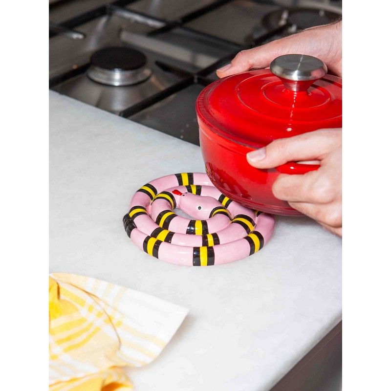 DOIY | TRIVET SNAKE - PINK