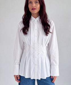 NÜMPH | ELFA SHIRT - BRIGHT WHITE