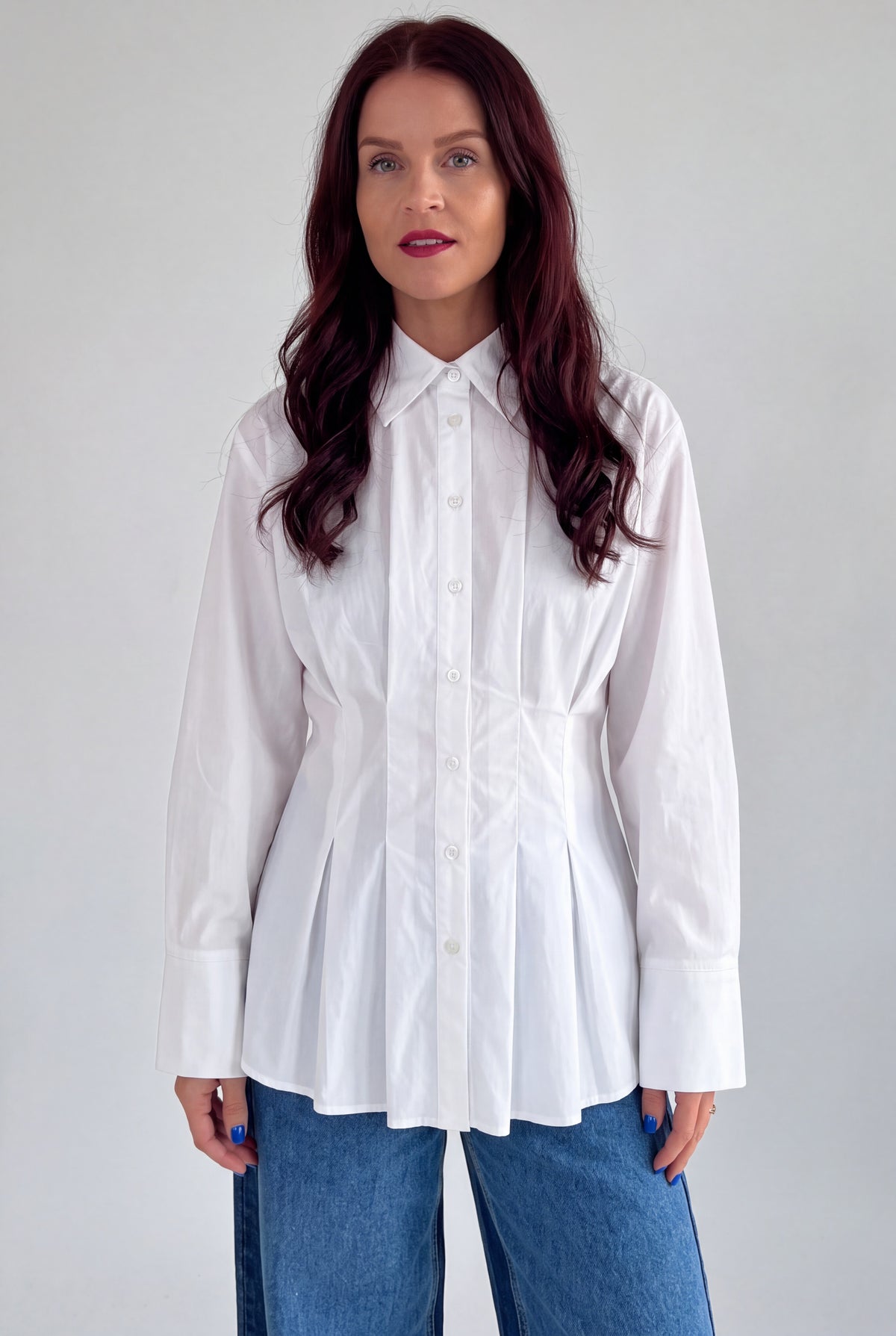 NÜMPH | ELFA SHIRT - BRIGHT WHITE