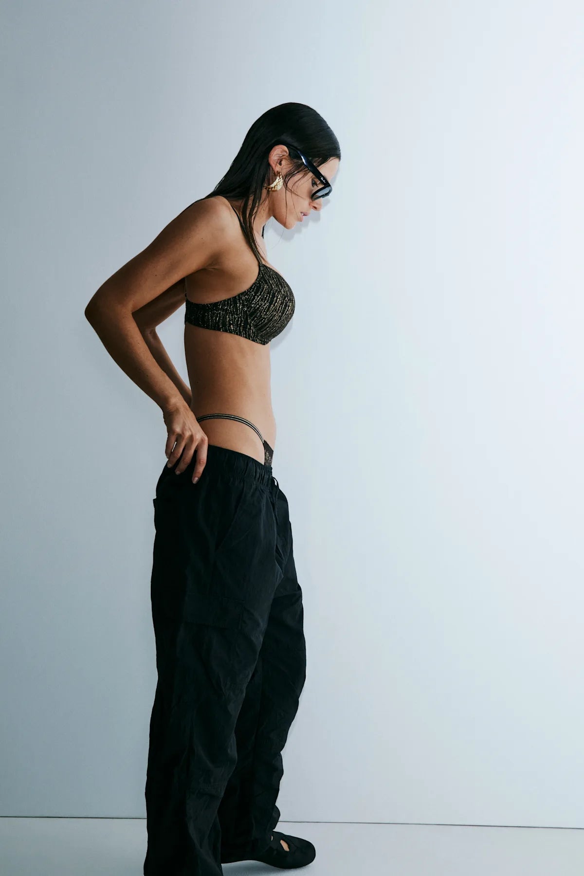 SARDA | TABEI STRING - BLACK METALLIC