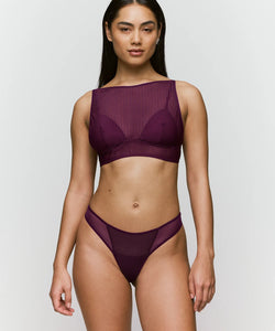 SARDA | RADIA TOP - GLOSSY PURPLE