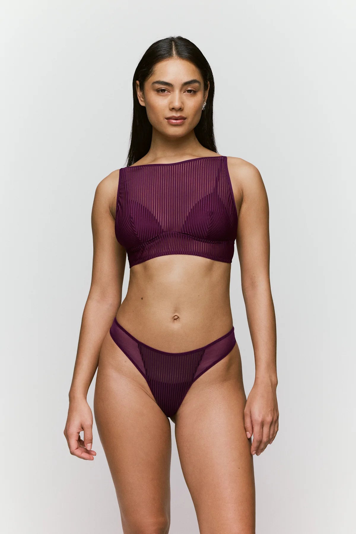 SARDA | RADIA TOP - GLOSSY PURPLE