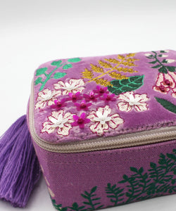 POSY TRINKET BOX - PURPLE