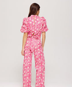 HARPER & YVE | HOLLY PANTS - FLIRTY FLOWER PINK