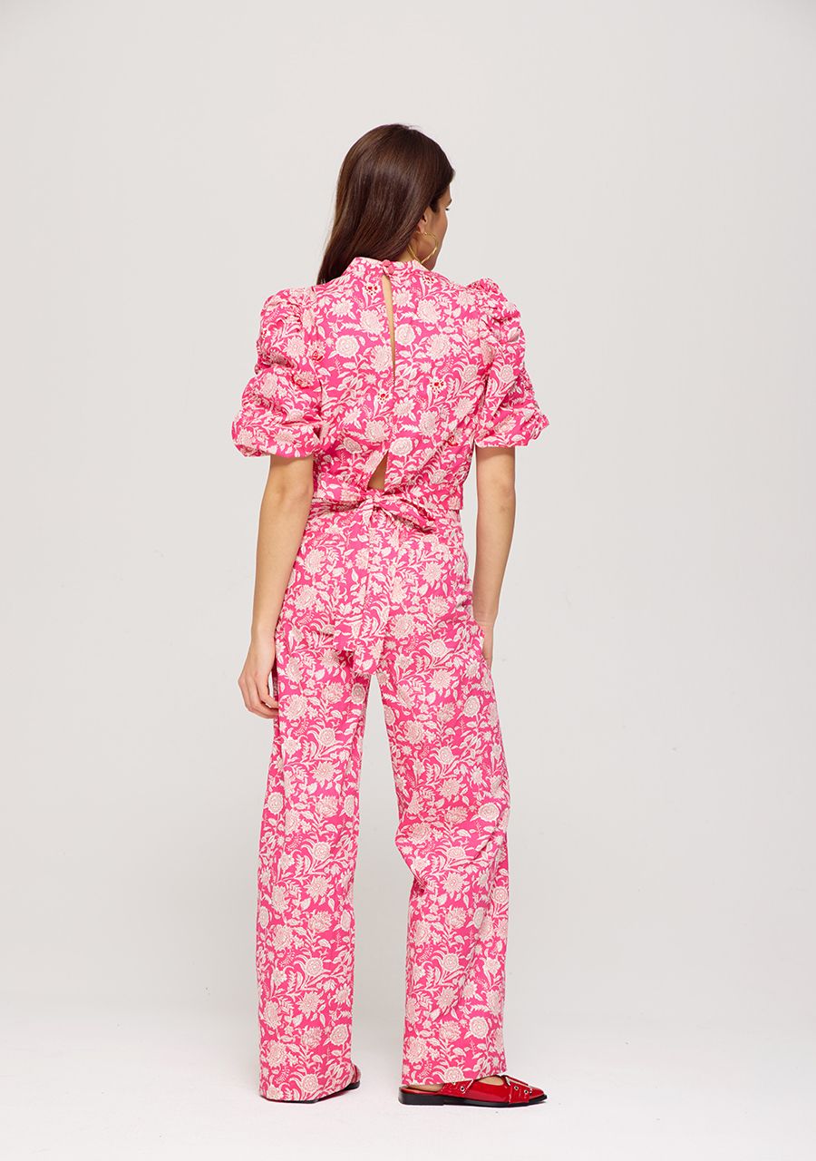 HARPER & YVE | HOLLY PANTS - FLIRTY FLOWER PINK